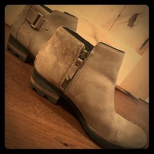 Suede Sorel Booties